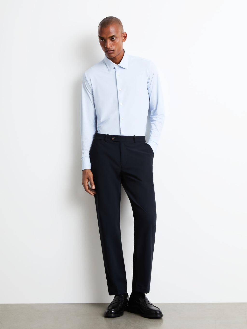 Oxford Jacquard Regular Shirt