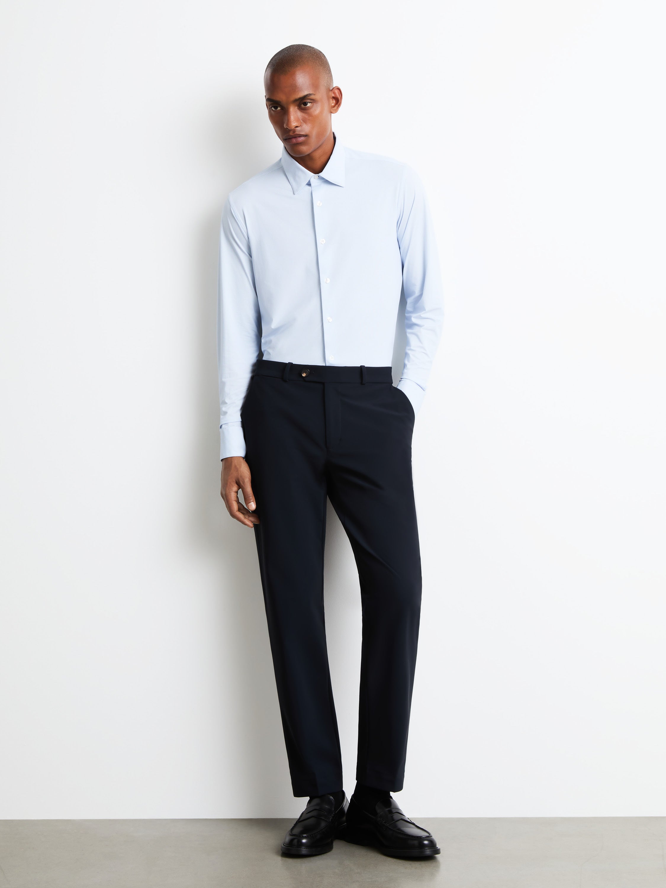 Oxford Jacquard Regular Shirt