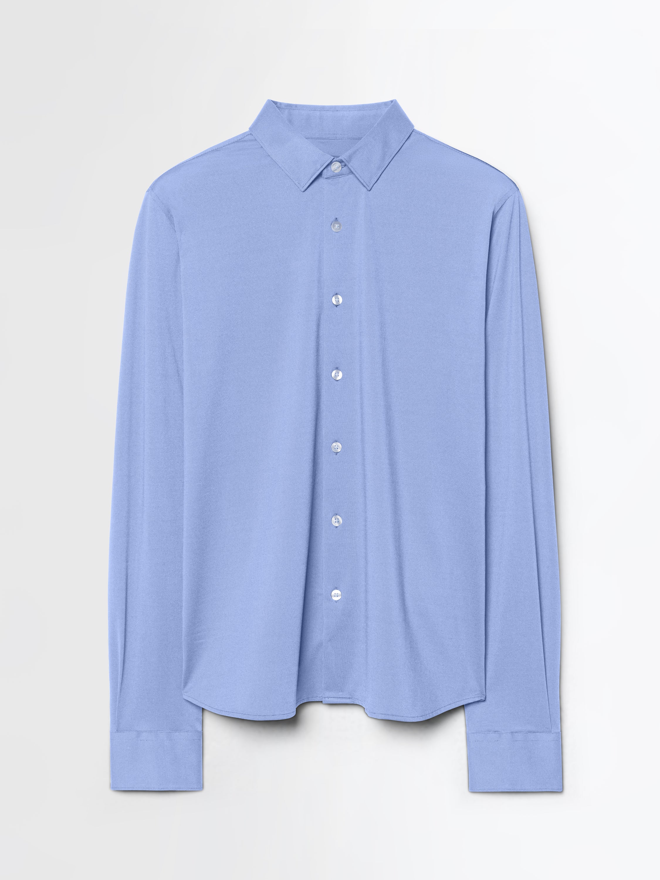 Oxford Jacquard Open Shirt