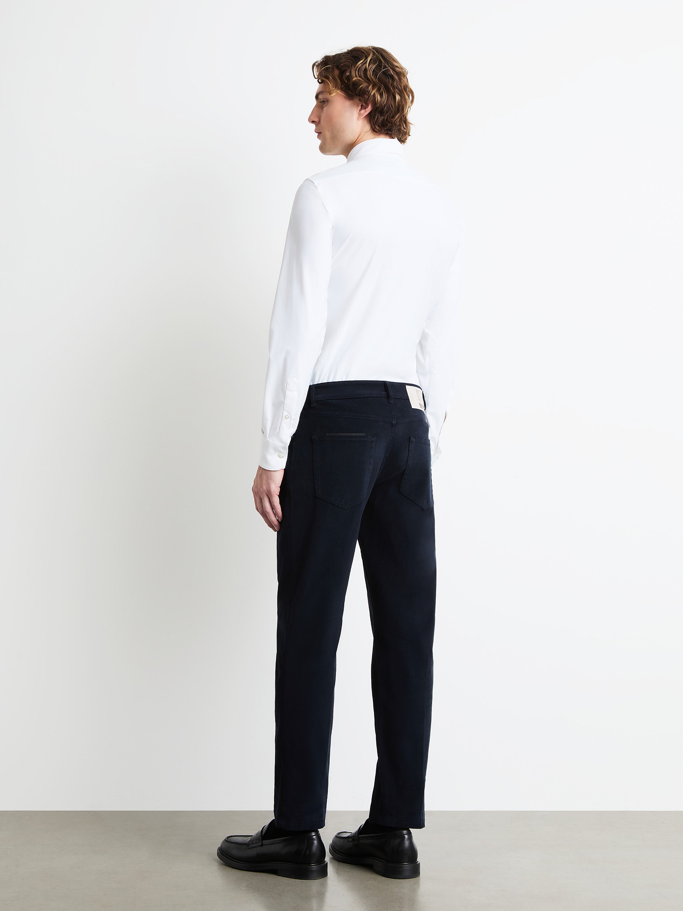 Oxford Jacquard Open Shirt