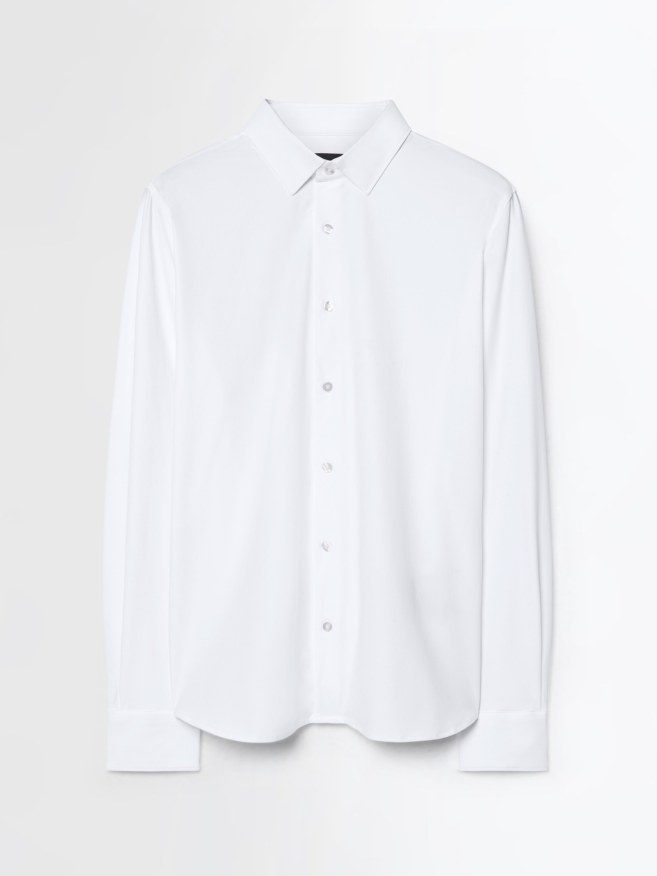 Oxford Jacquard Open Shirt