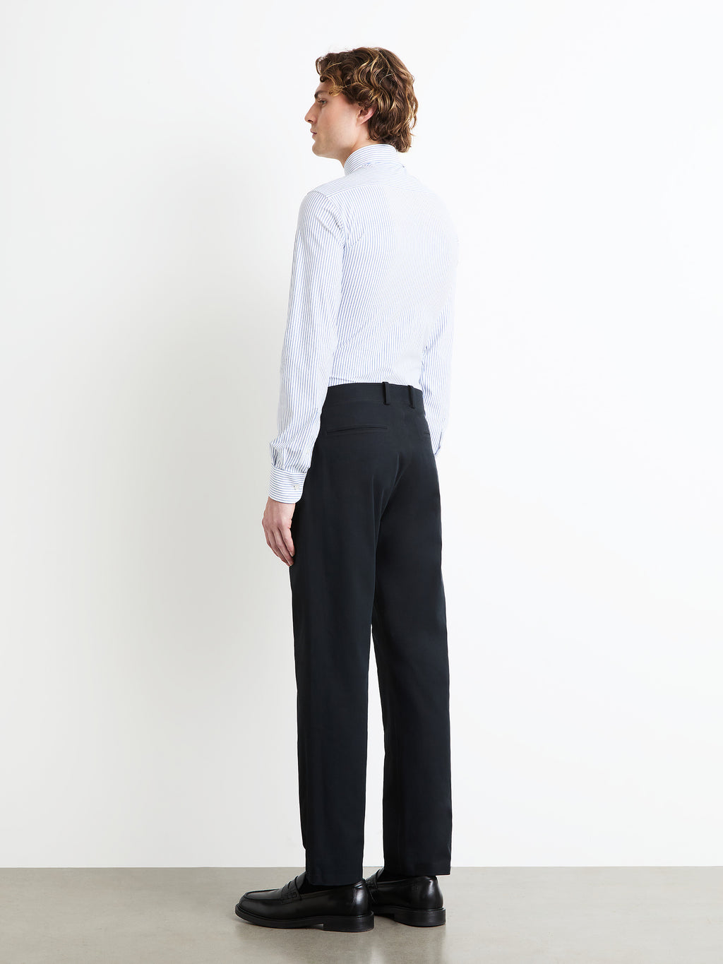 Oxford Jacquard Stripe Regular Shirt