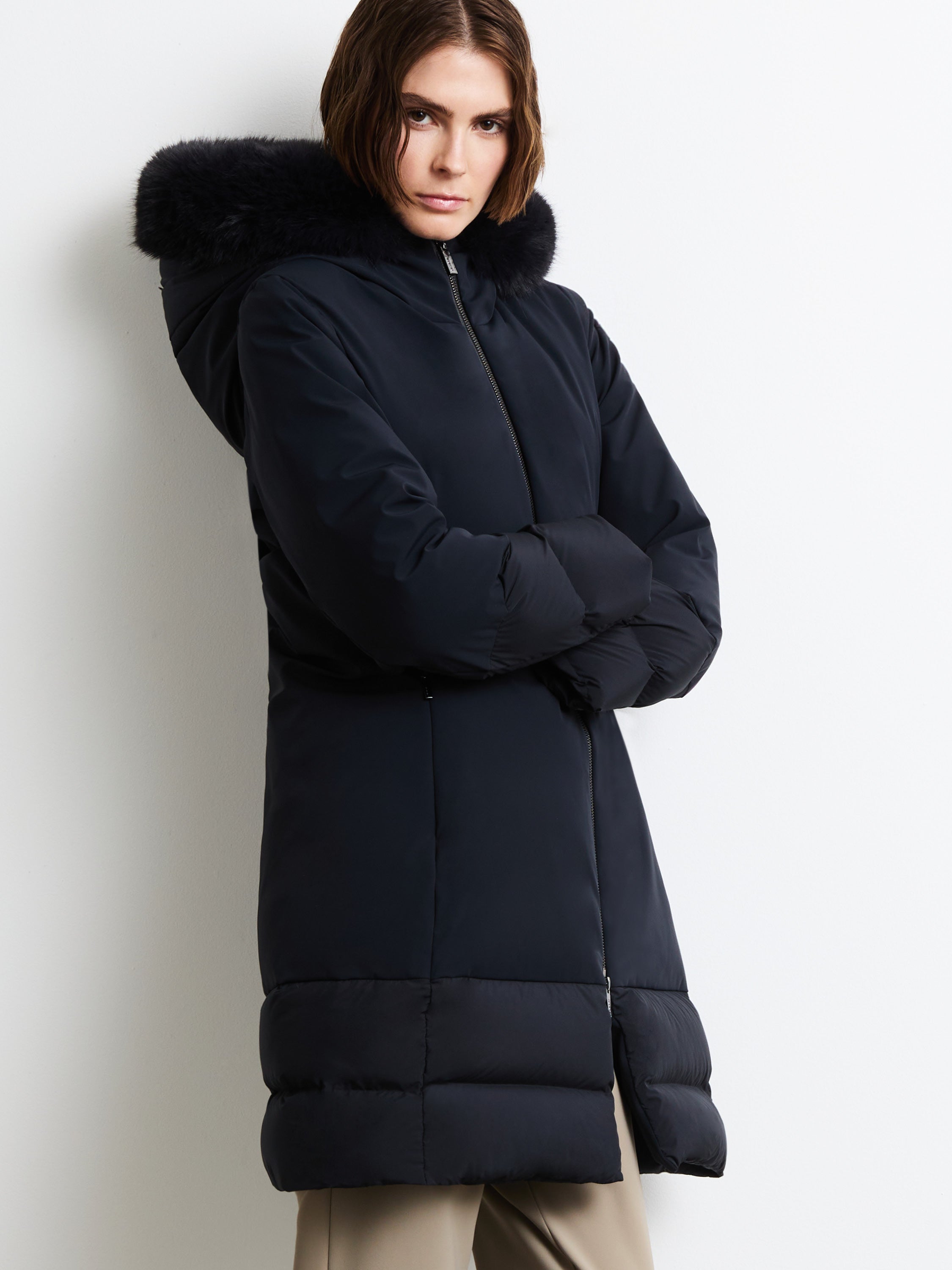 Montecristo Hybrid Long Fur Wom Jkt