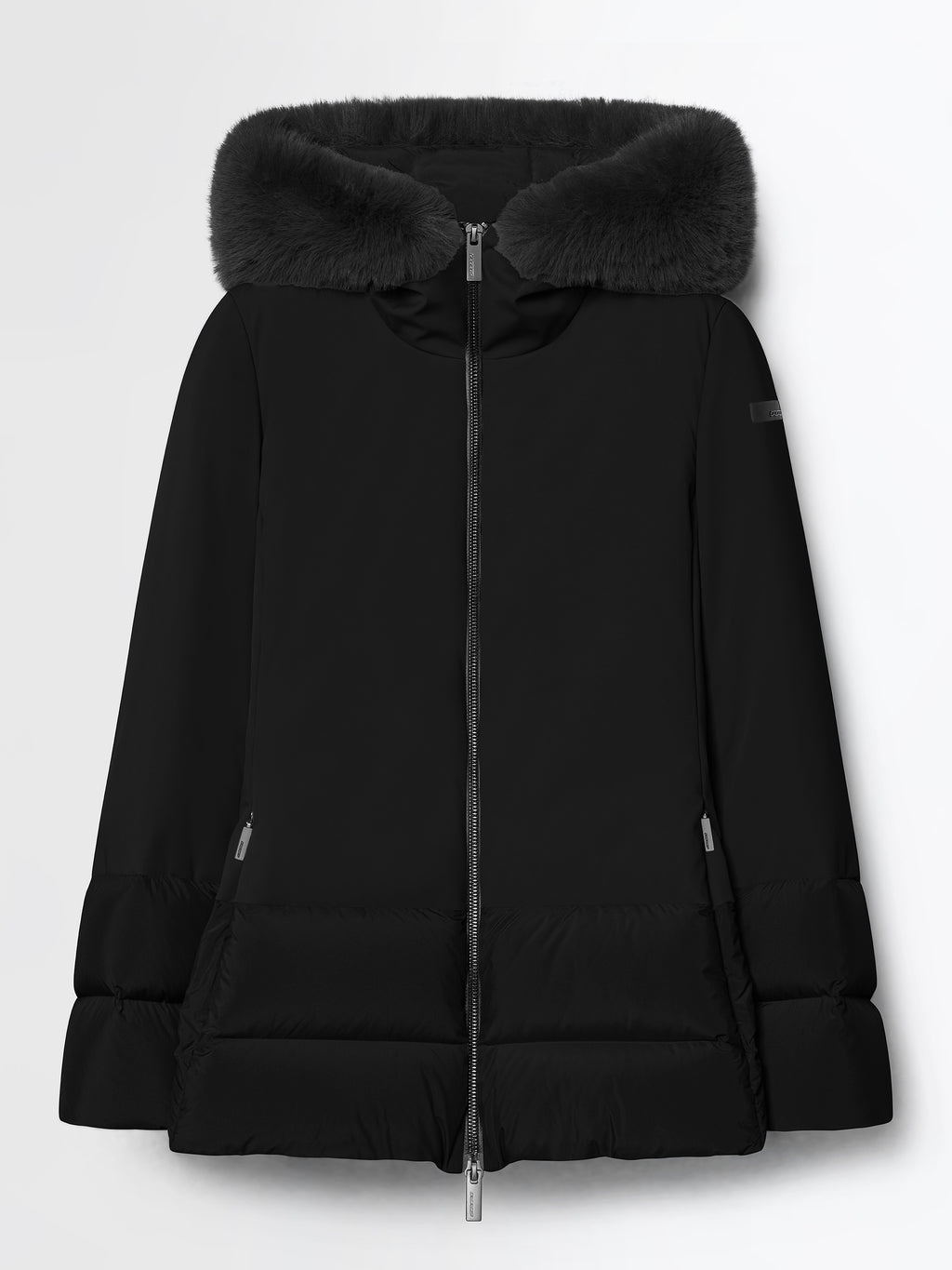 Montecristo Hybrid Hood Fur Wom Jkt