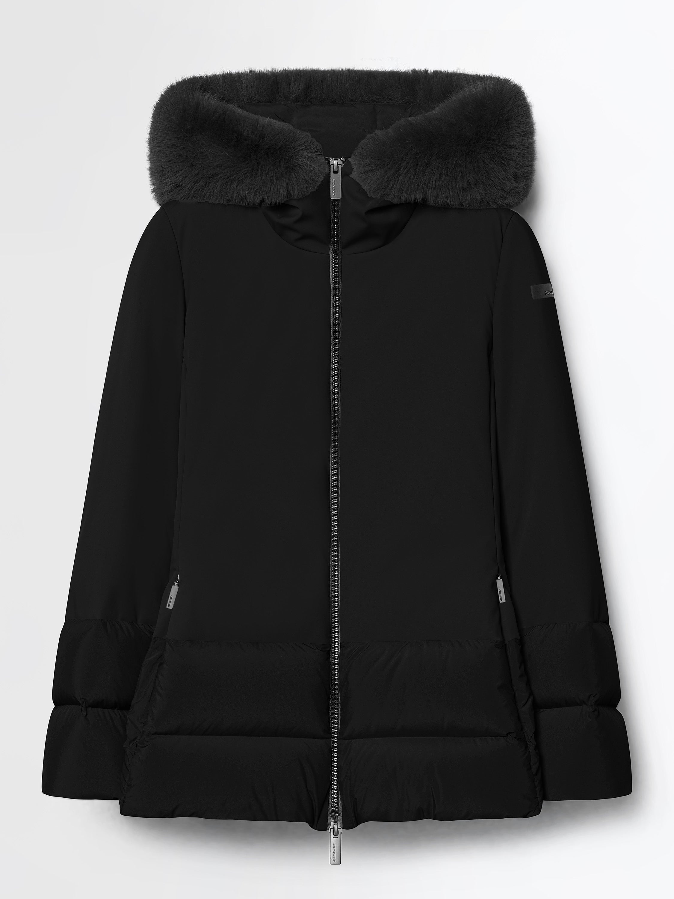 Montecristo Hybrid Hood Fur Wom Jkt