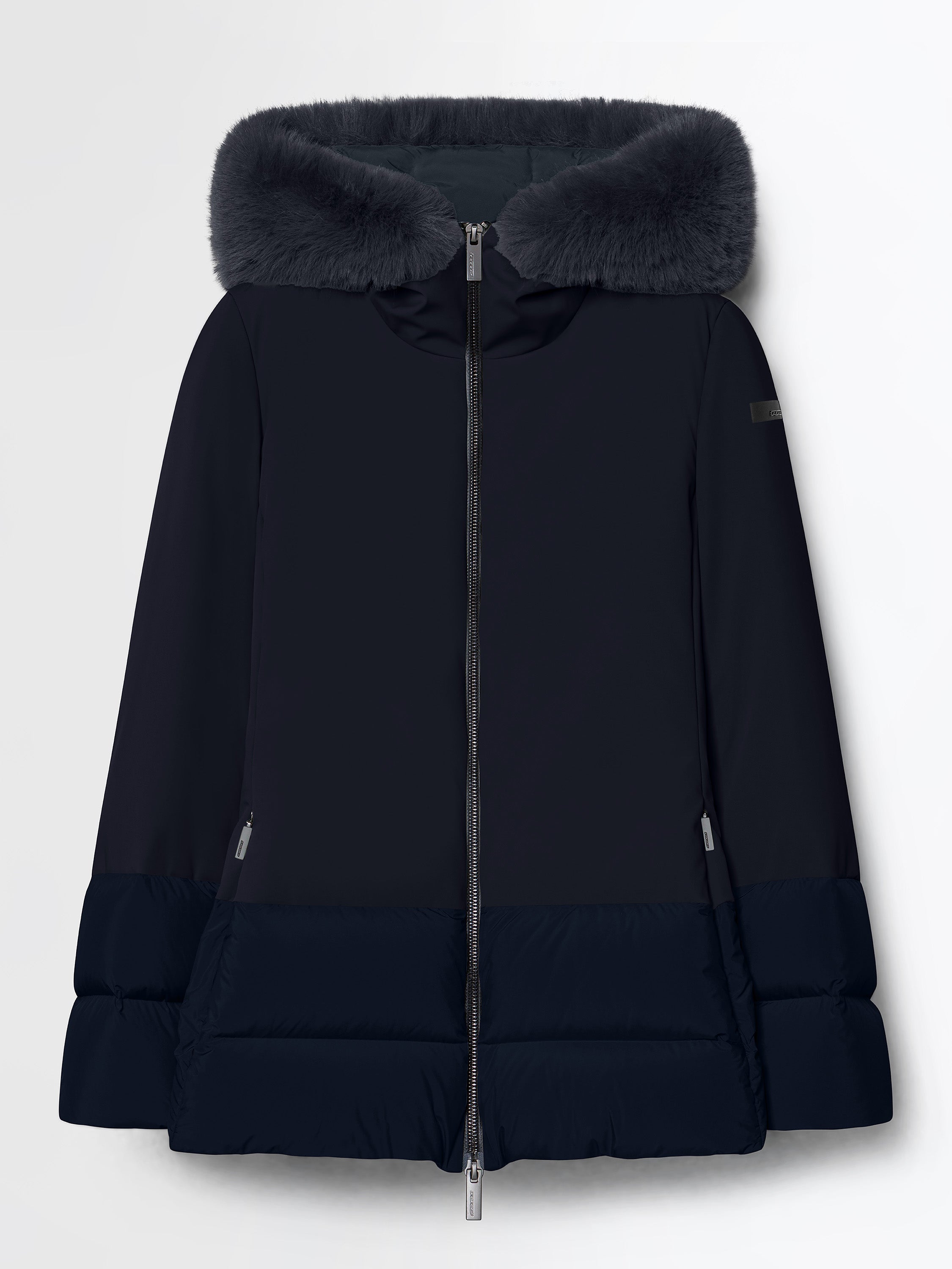Montecristo Hybrid Hood Fur Wom Jkt