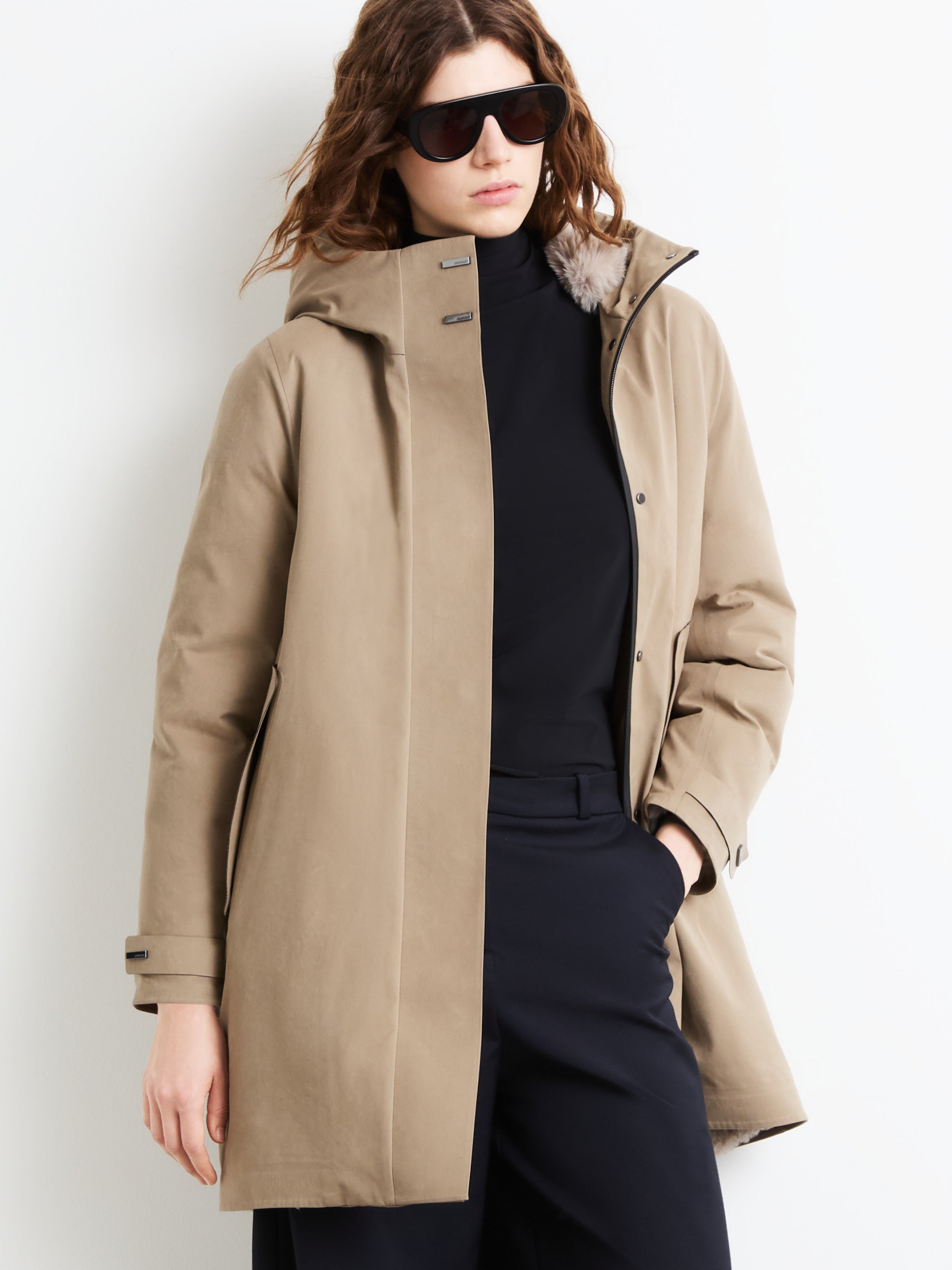 Hut Floating Parka Wom Jkt