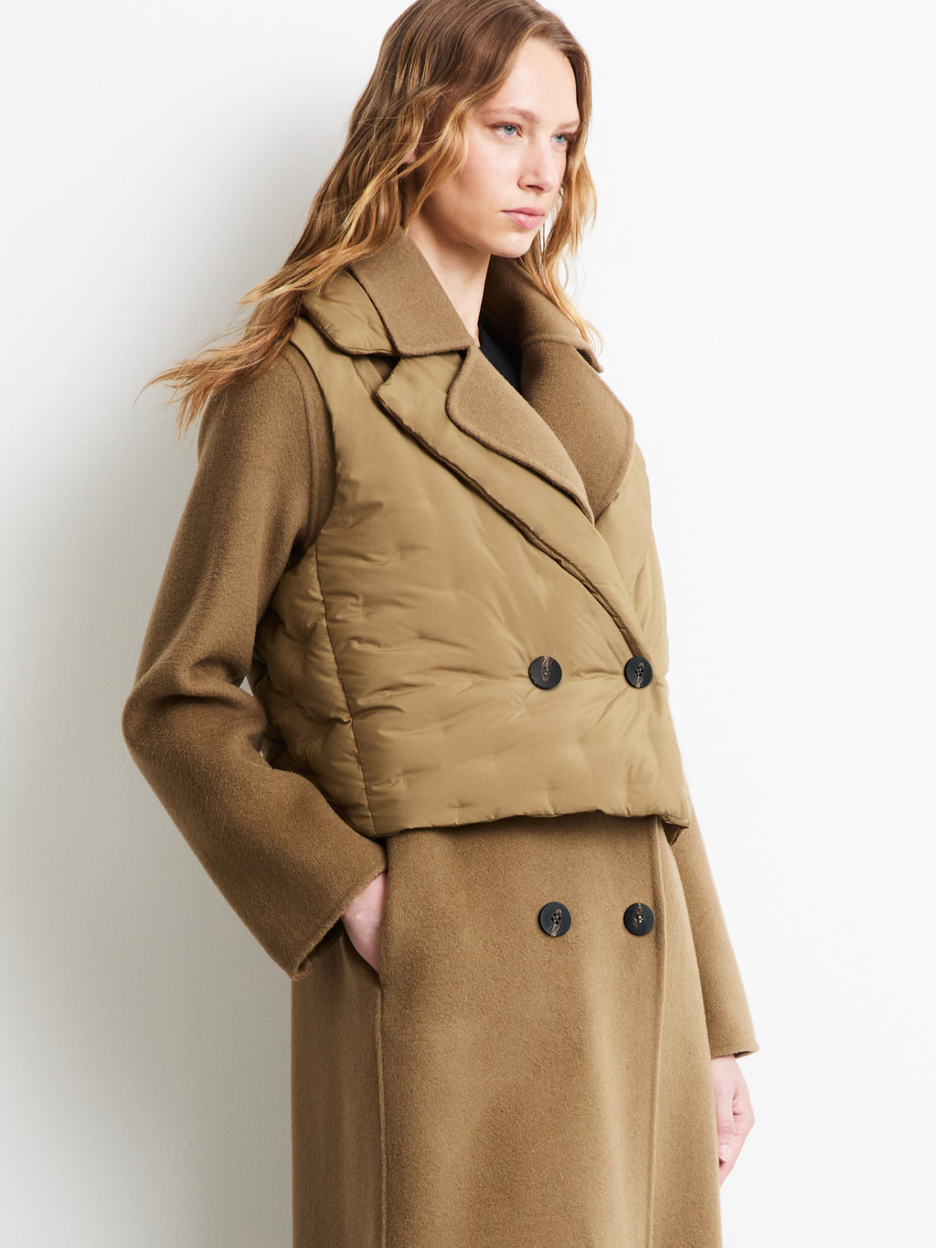 Big Duck 2P Long Coat Wom Jkt