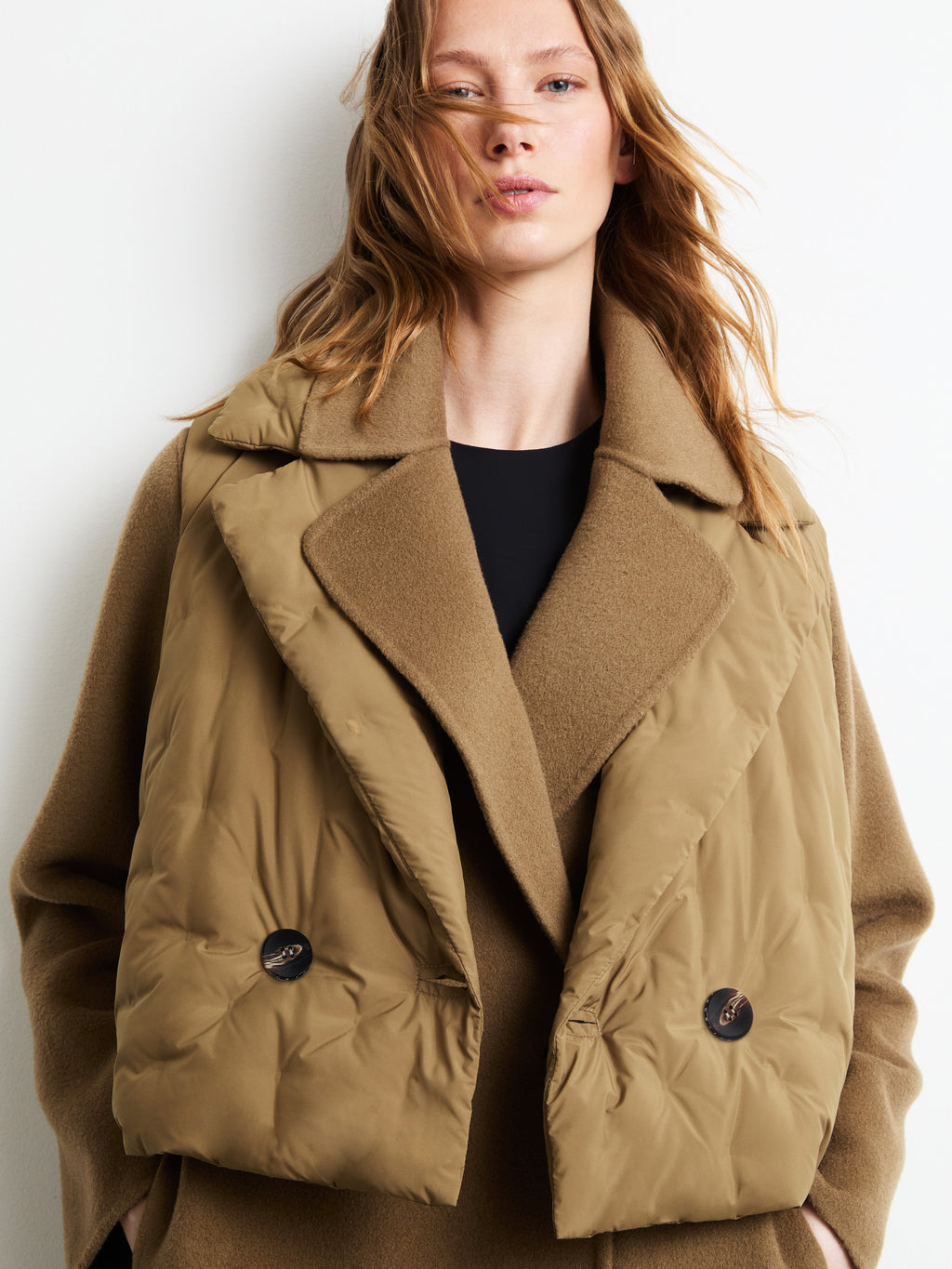 Big Duck 2P Long Coat Wom Jkt