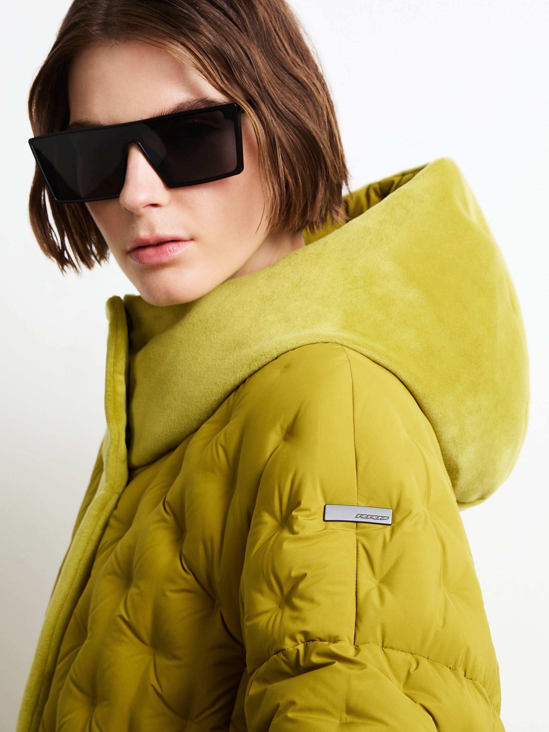 Dot Parka Over Wom Jkt