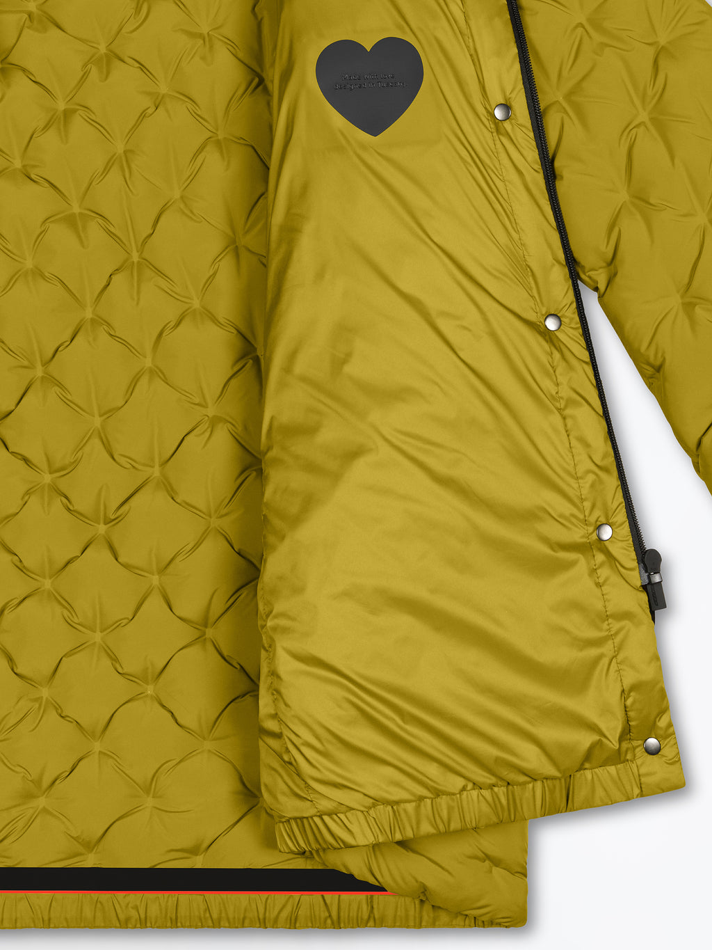 Dot Parka Over Wom Jkt
