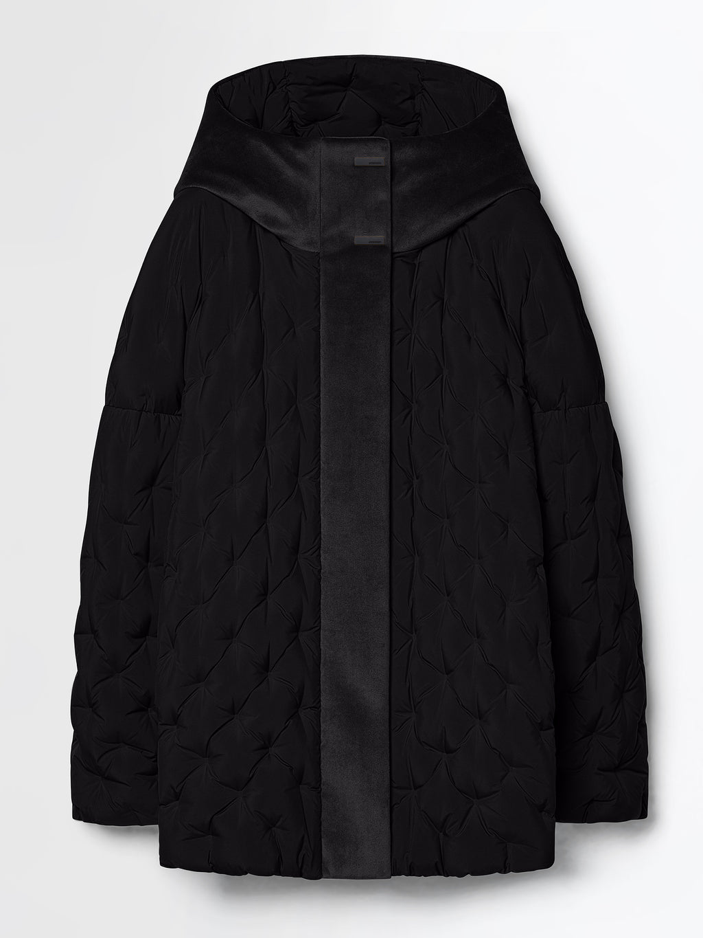 Dot Parka Over Short Wom Jkt