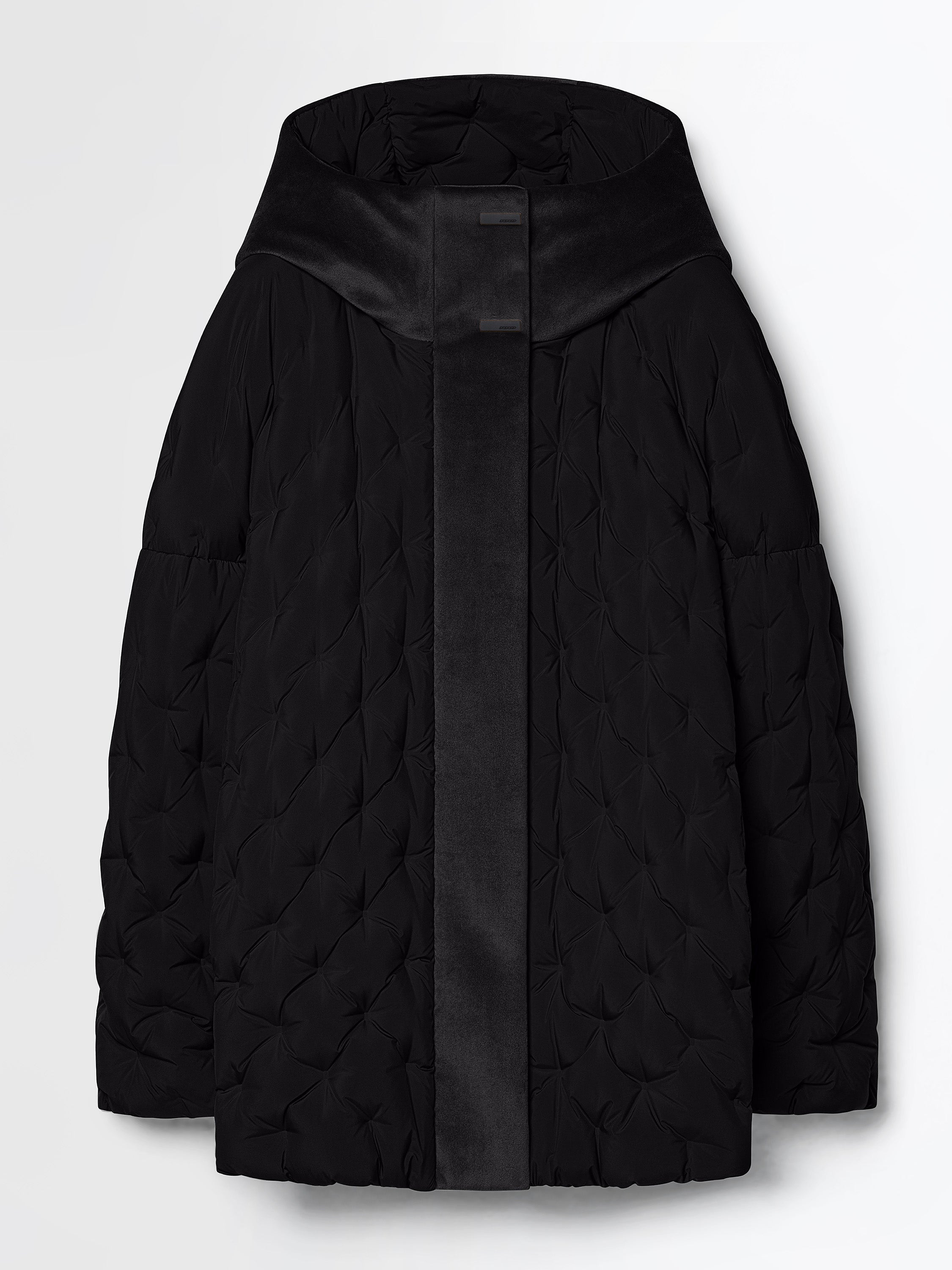 Dot Parka Over Short Wom Jkt