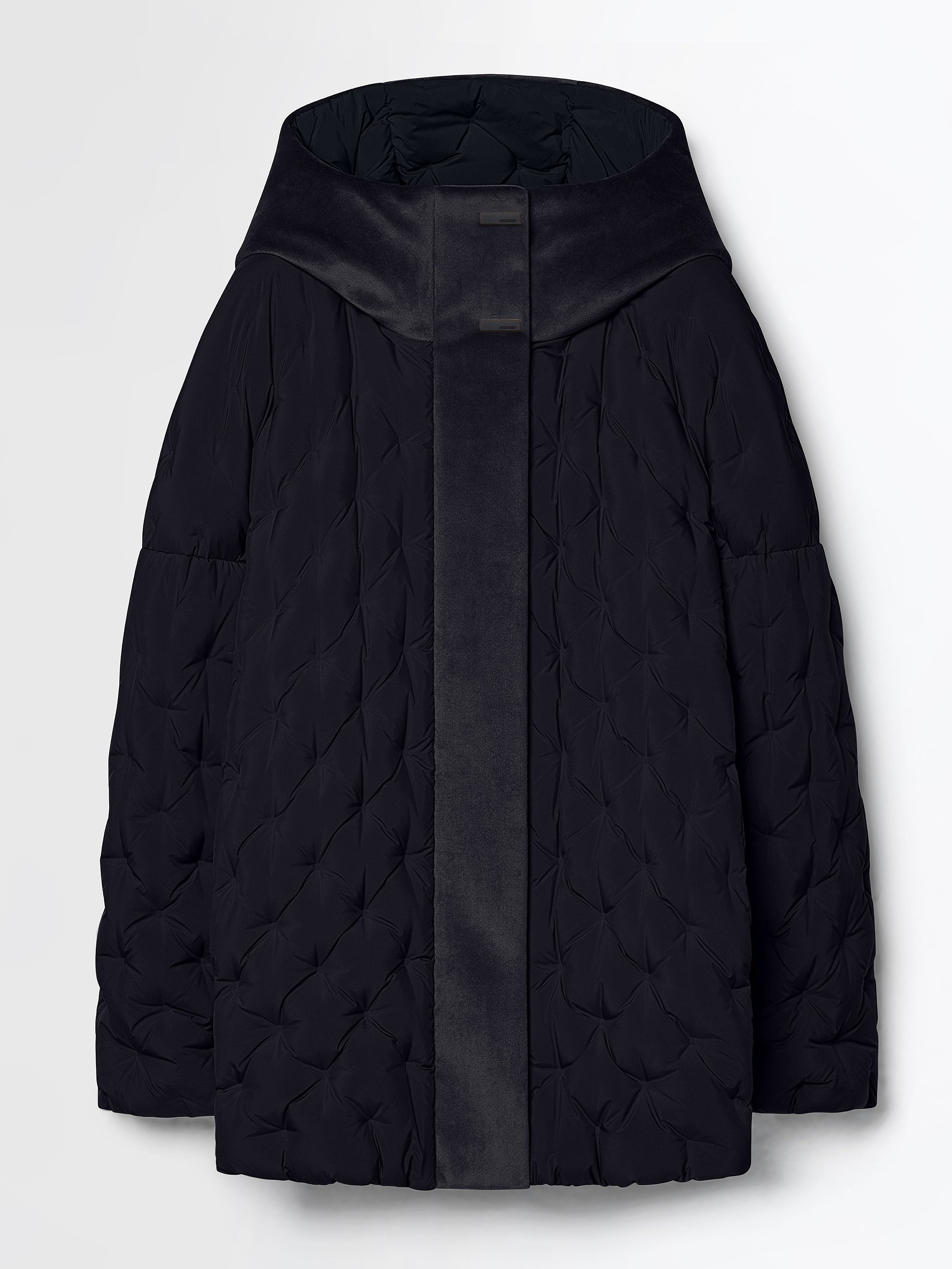 Dot Parka Over Short Wom Jkt