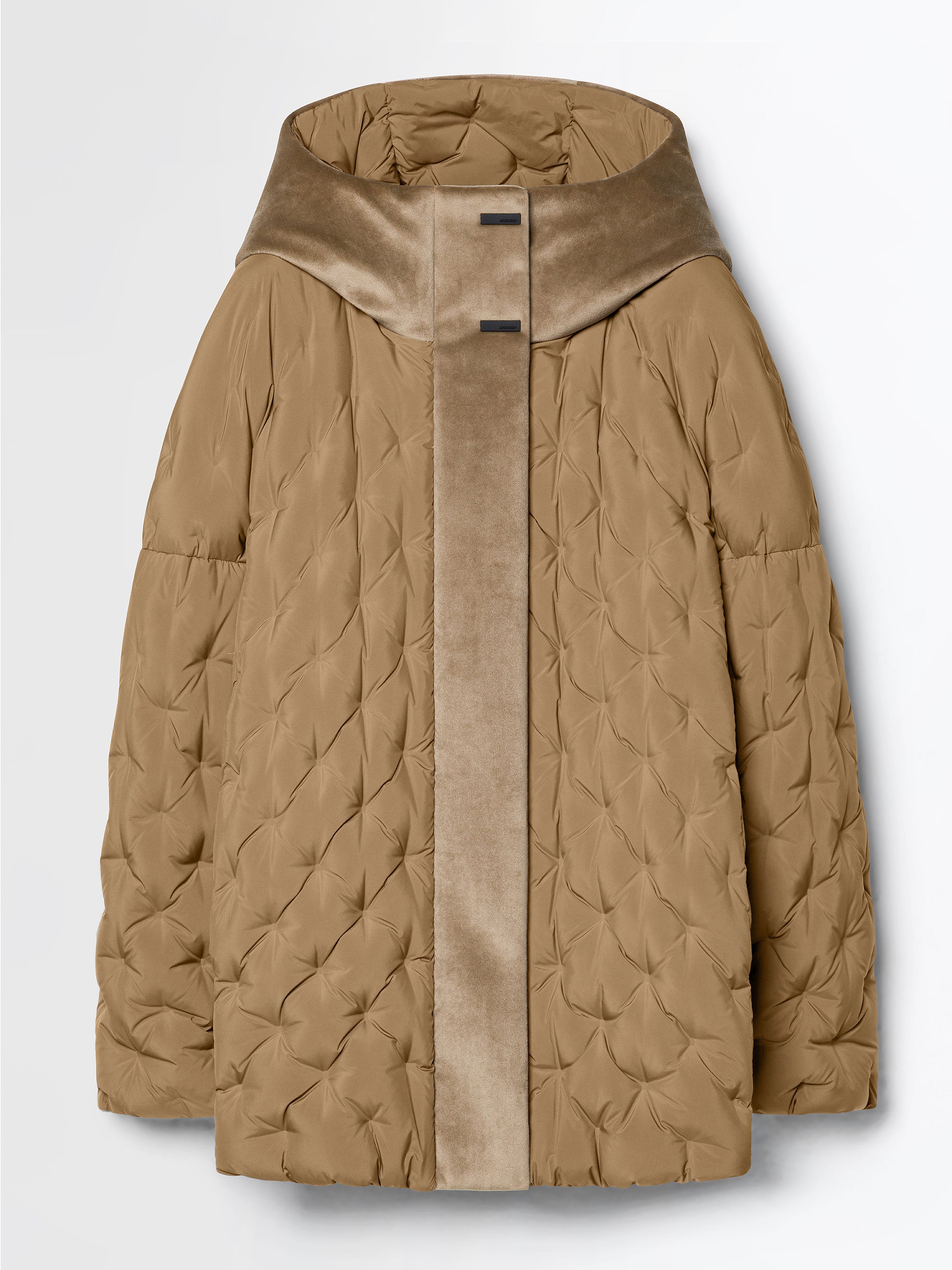 Dot Parka Over Short Wom Jkt