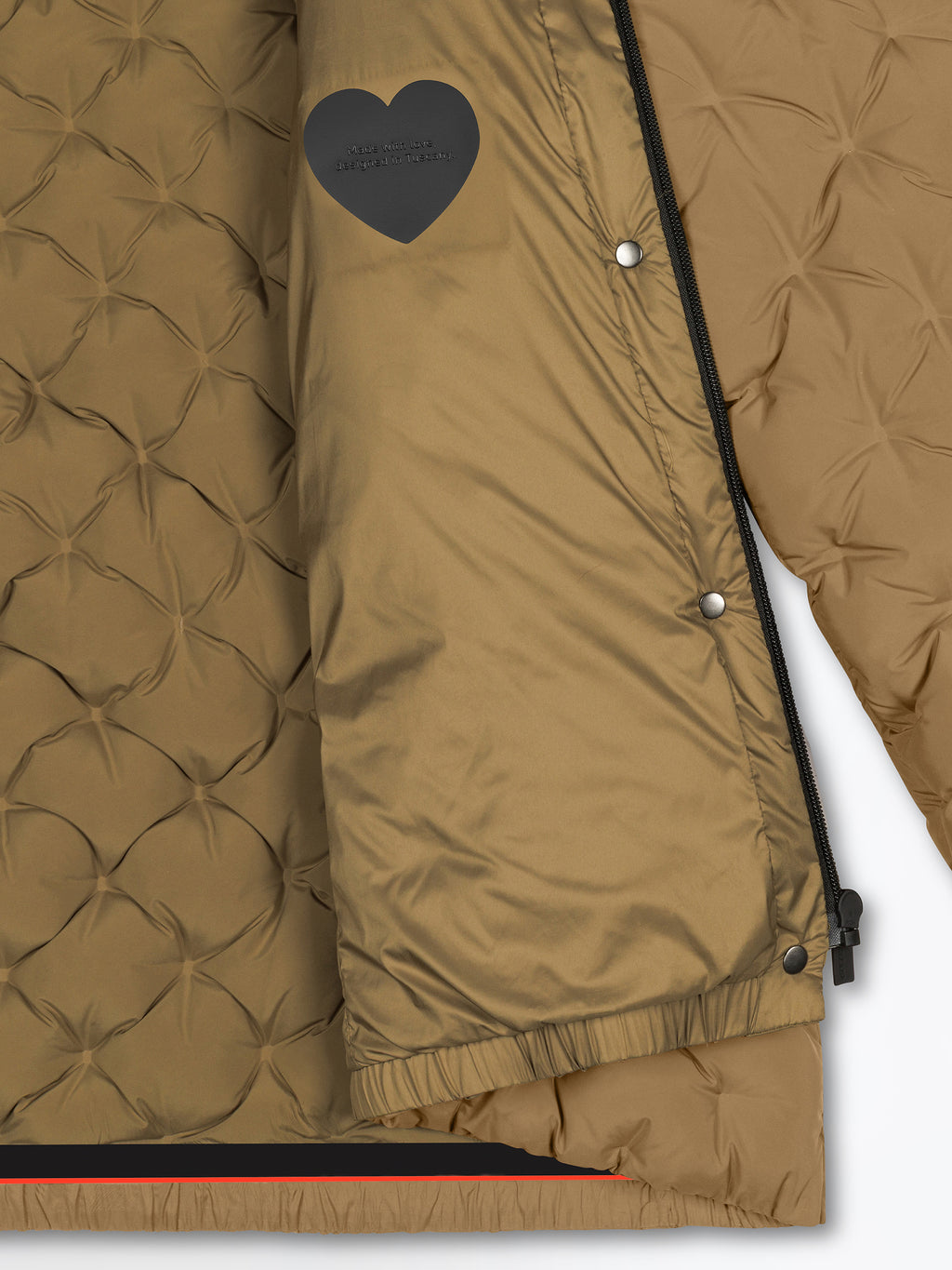 Dot Parka Over Short Wom Jkt