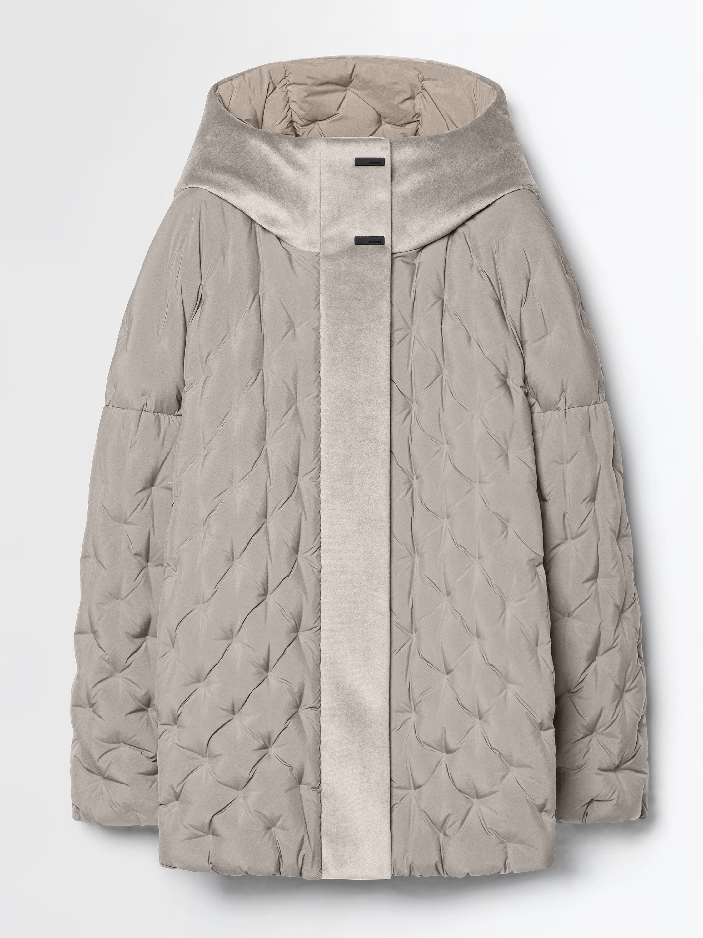 Dot Parka Over Short Wom Jkt