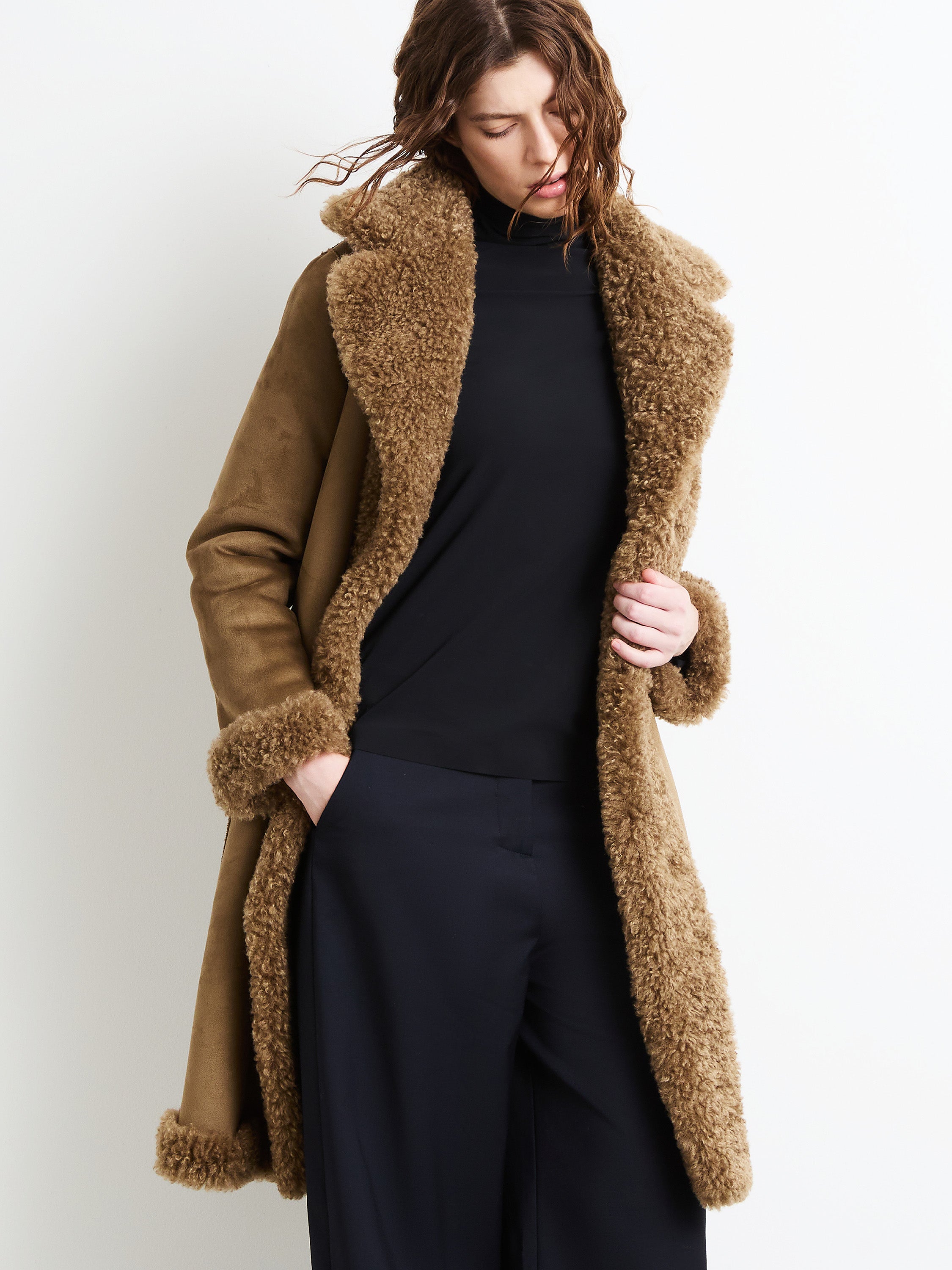 Lamb Coat Wom Jkt