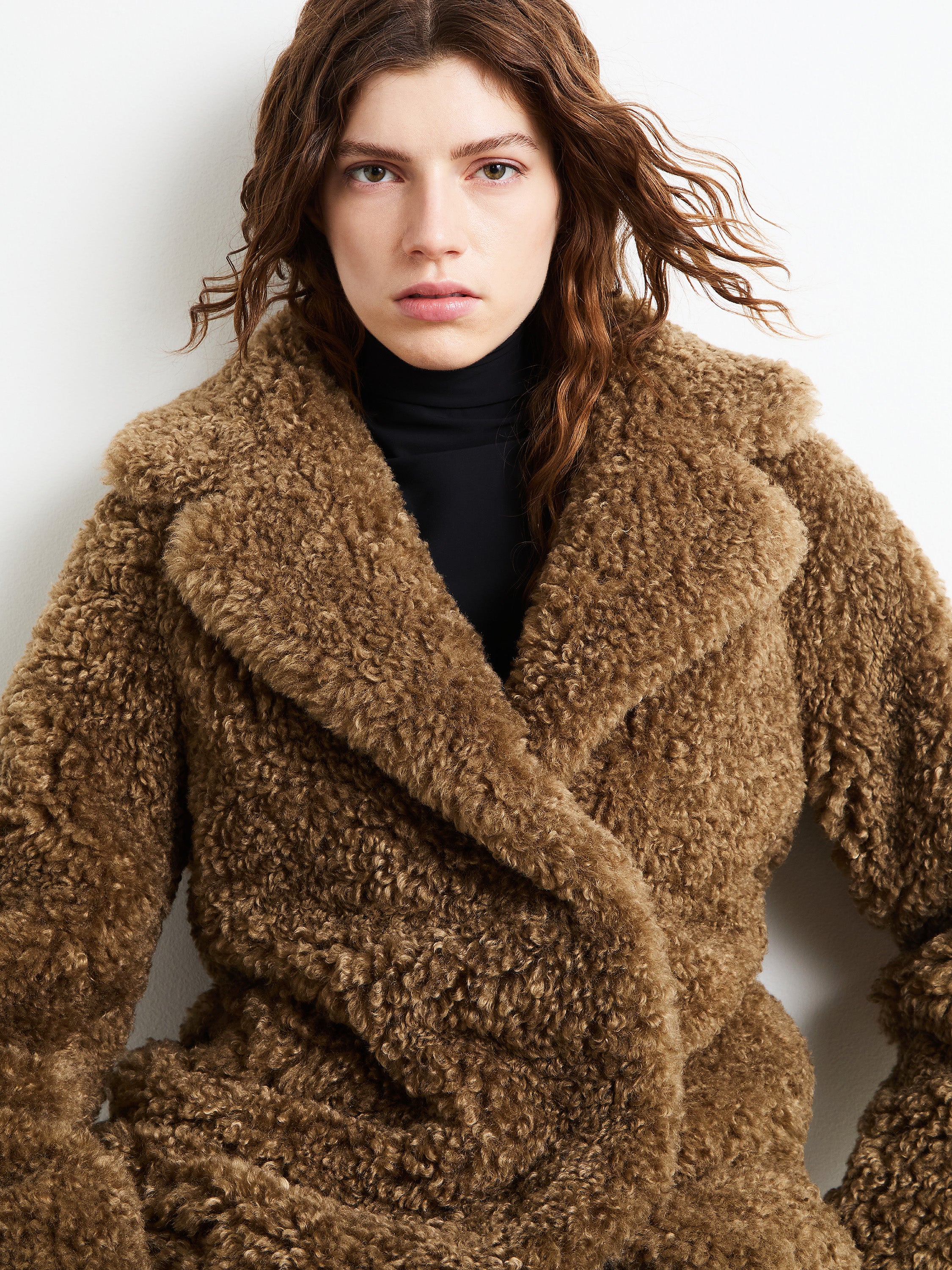 Lamb Coat Wom Jkt