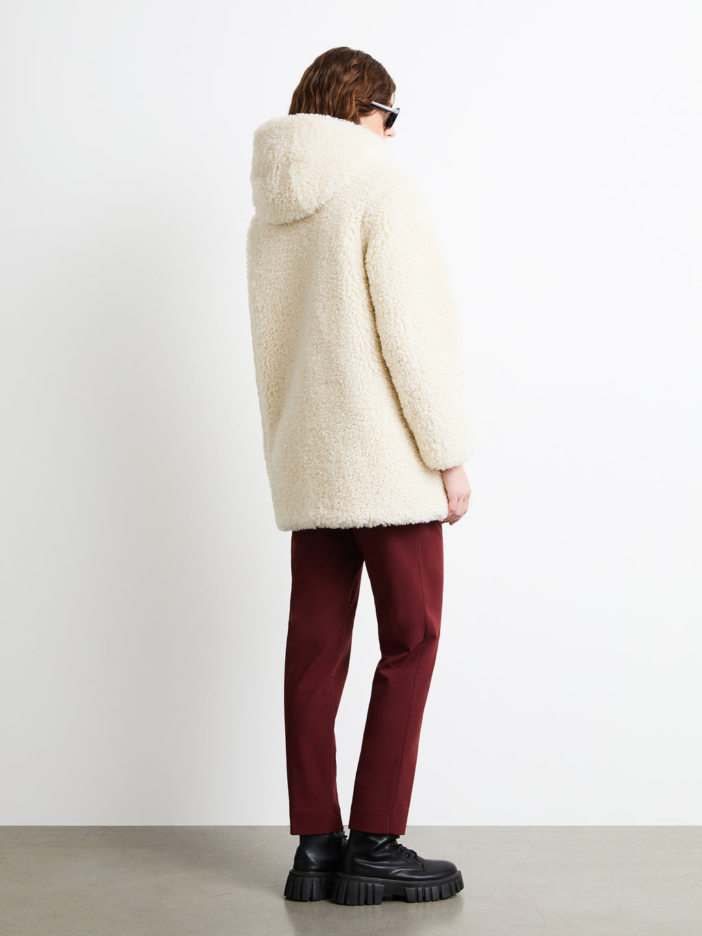 Lamb Hood Wom Jkt