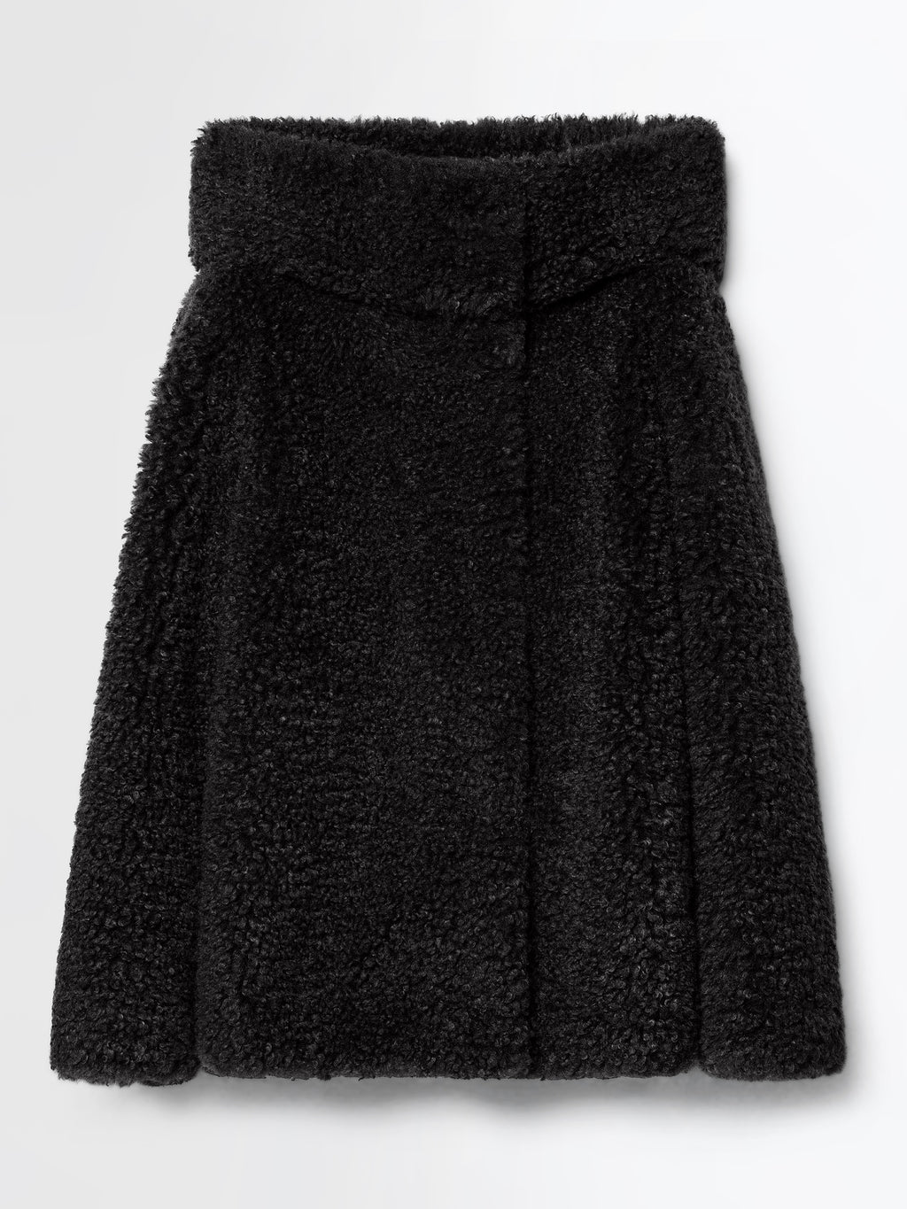 Lamb Hybrid Hood Wom Jkt