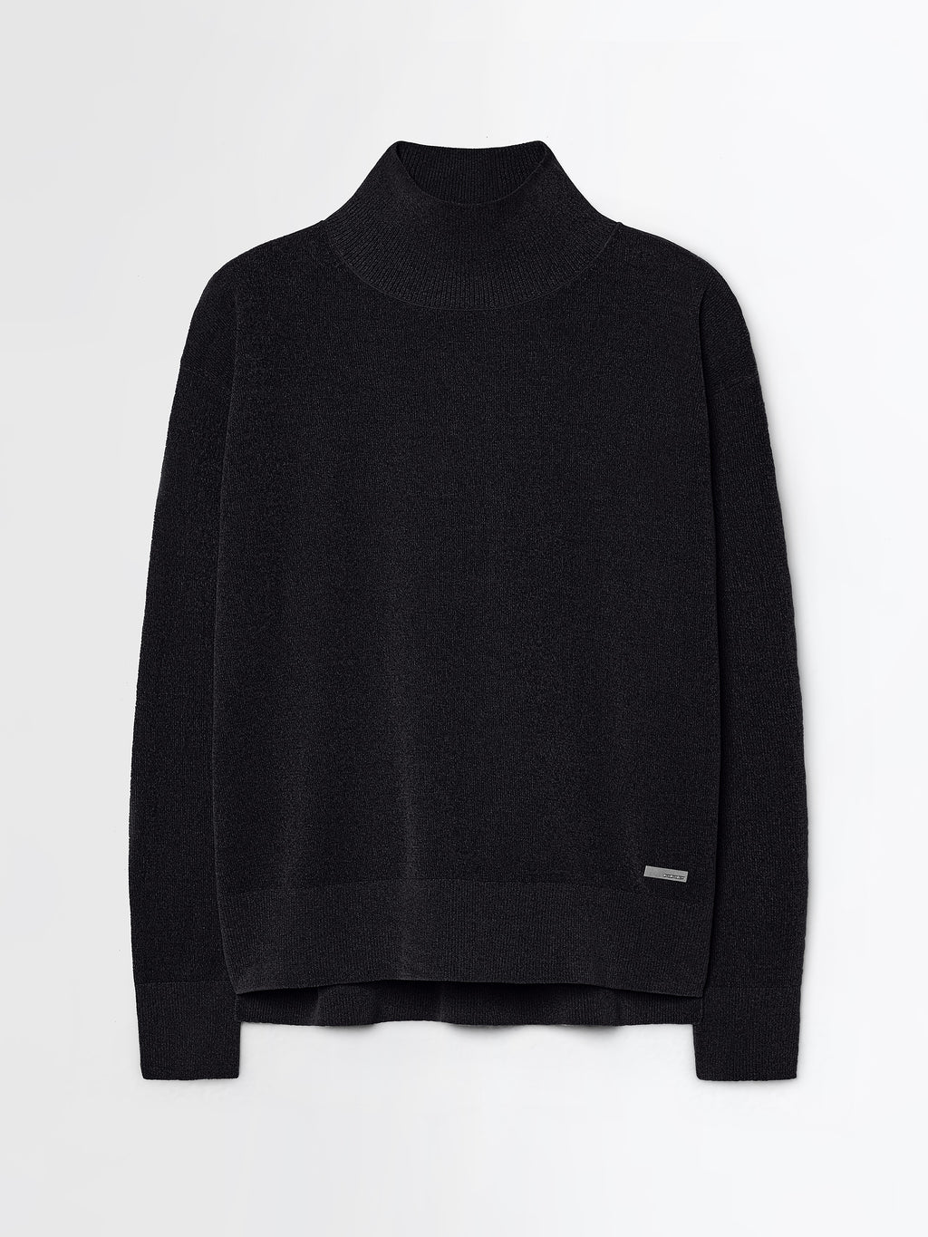 Velvet Vent Turtleneck Wom Knit