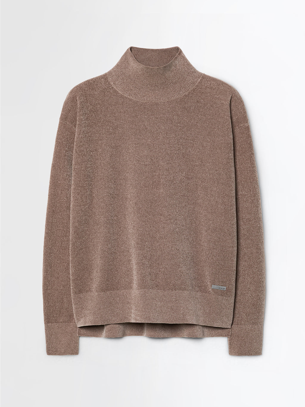 Velvet Vent Turtleneck Wom Knit