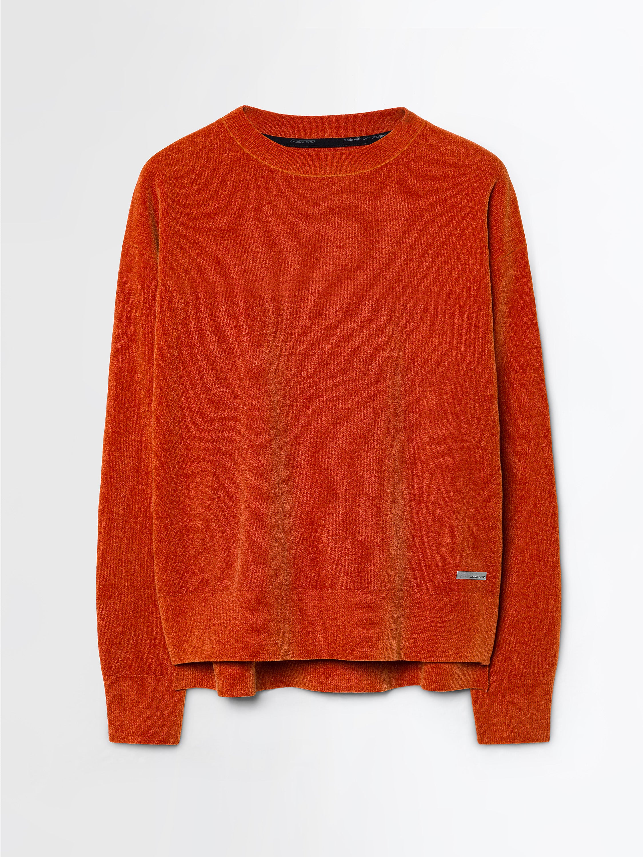 Velvet Vent Round Wom Knit