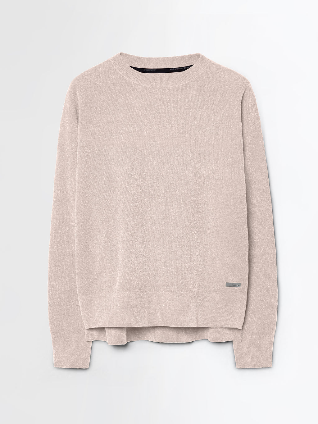 Velvet Vent Round Wom Knit