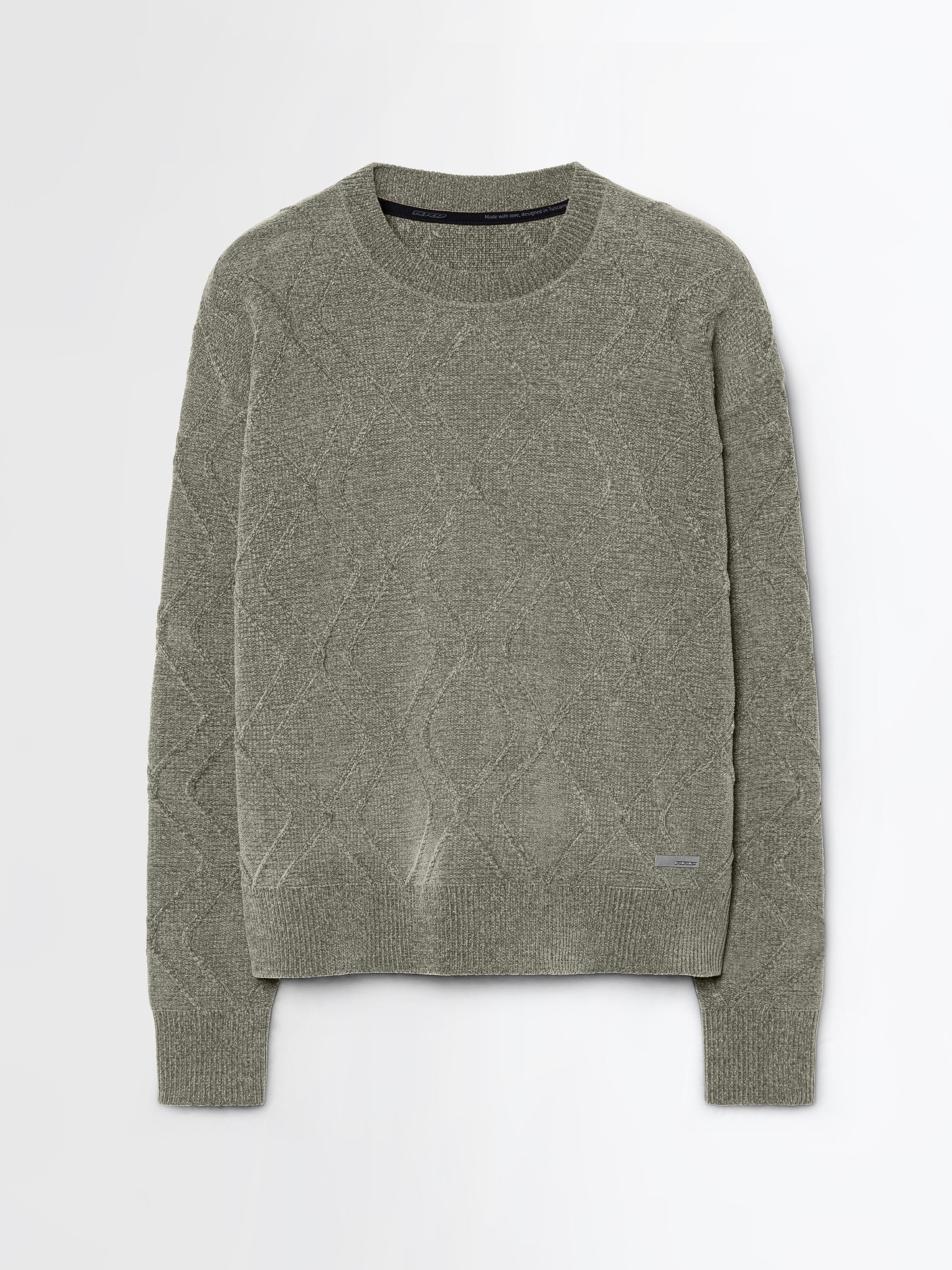 Velvet Fish Round Wom Knit