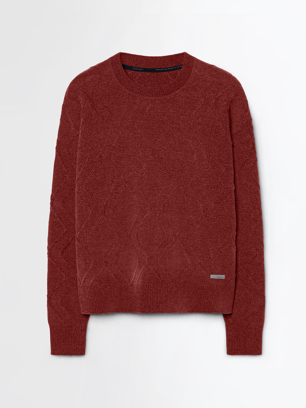 Velvet Fish Round Wom Knit