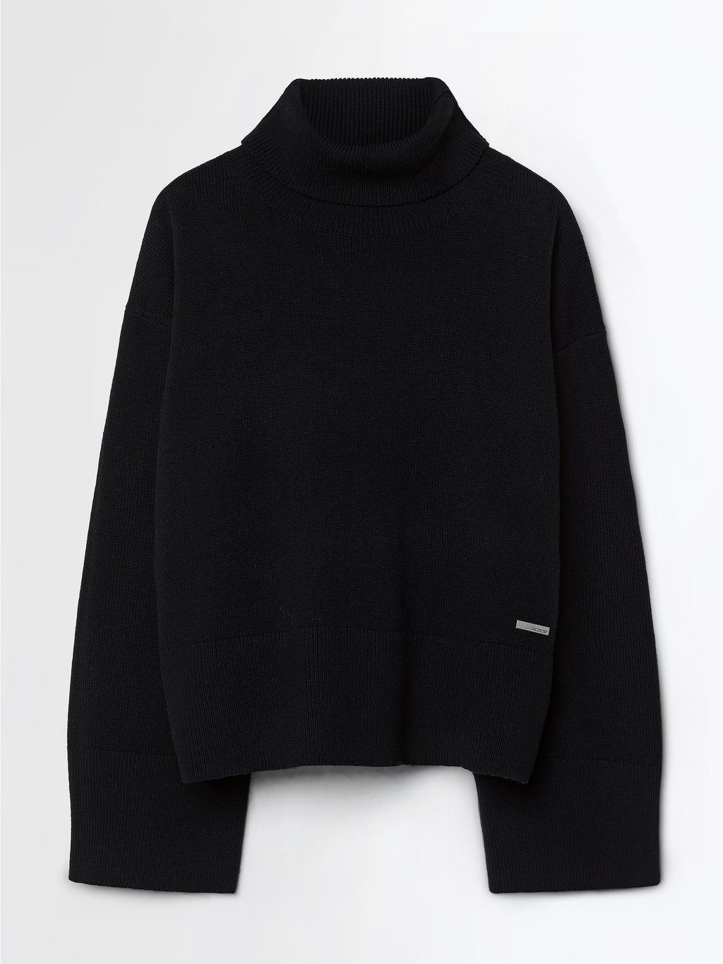 Wool Cash 7 Turtleneck Wom Knit