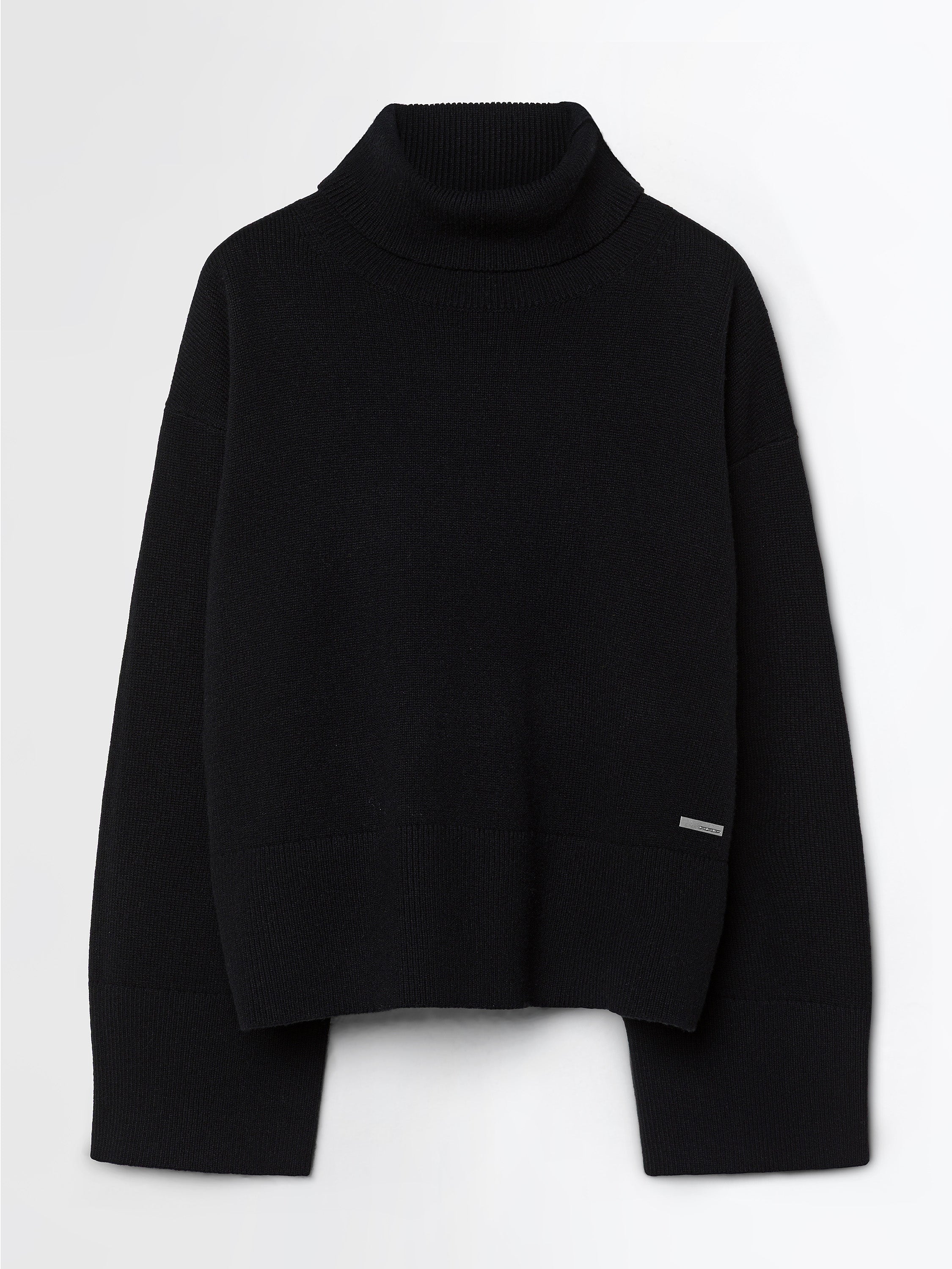 Wool Cash 7 Turtleneck Wom Knit