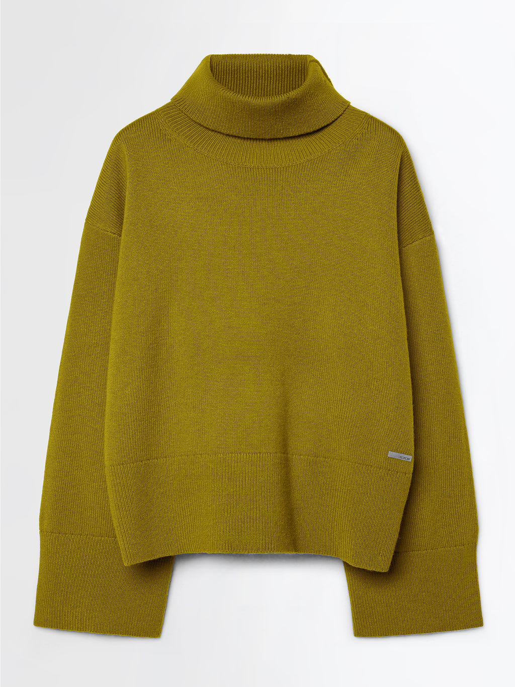 Wool Cash 7 Turtleneck Wom Knit