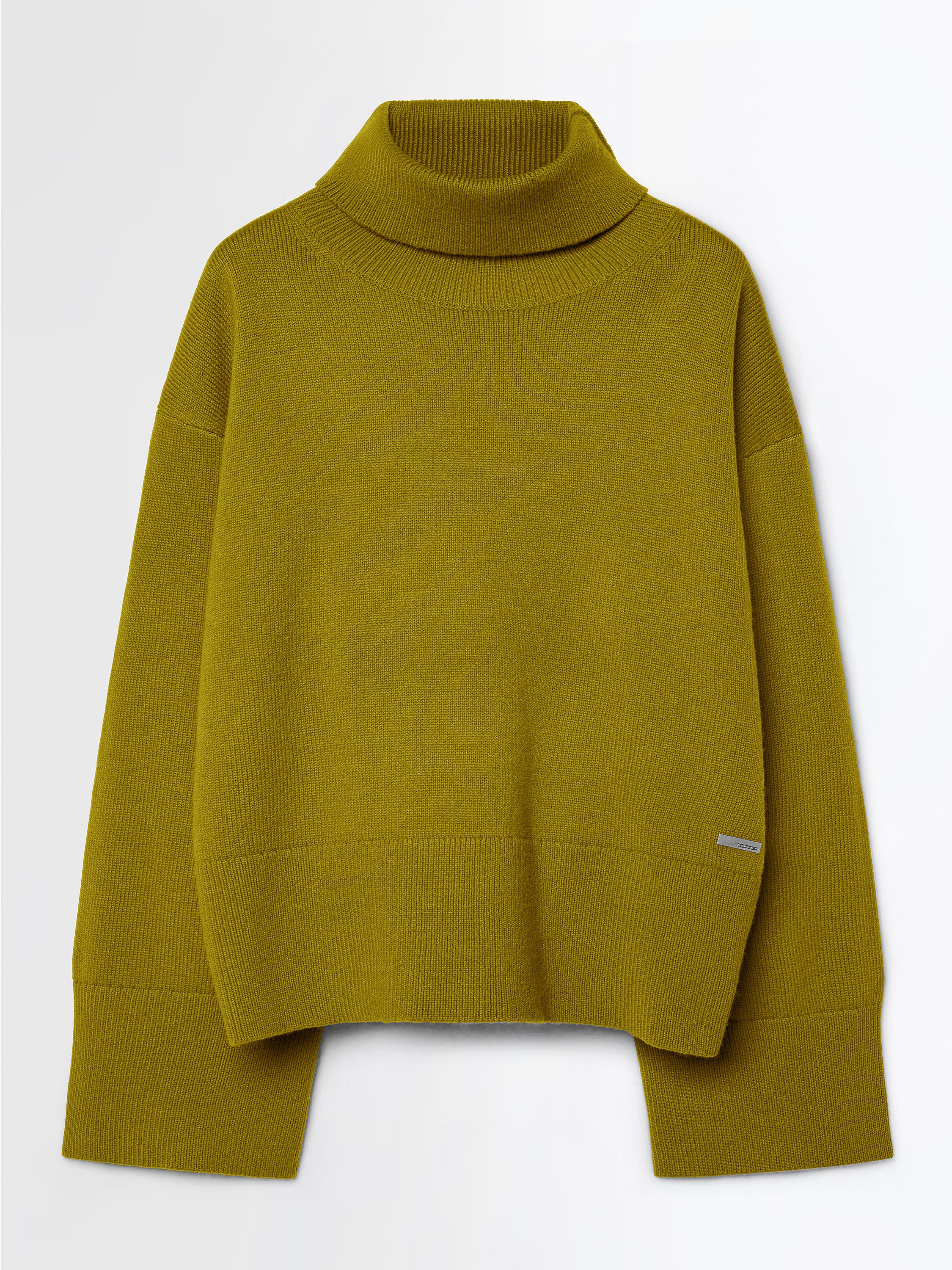 Wool Cash 7 Turtleneck Wom Knit