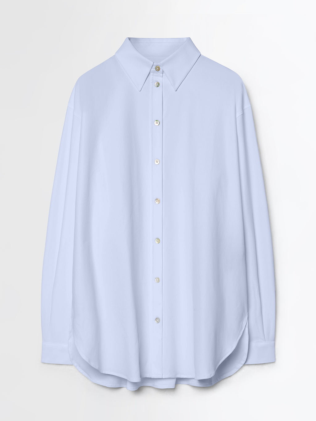 Oxford Jacquard Boyfriend Wom Shirt