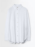 Oxford Jacquard Boyfriend Wom Shirt